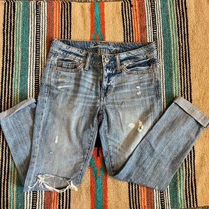 American Eagle skinny jeans, size 00, NWOT